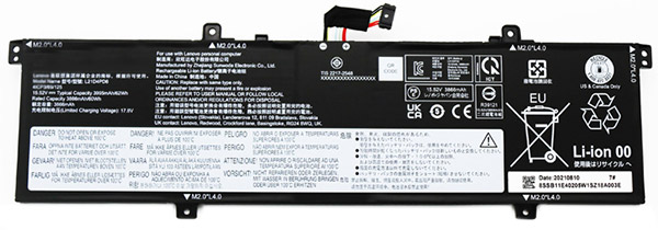 Datorbatteri Ersättning för Lenovo L21C4PD6 Datorbatteri Ersättning för Lenovo L21C4PD6