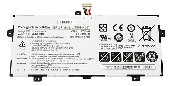 Datorbatteri Ersättning för samsung AA-PBUN4AR Datorbatteri Ersättning för samsung AA-PBUN4AR