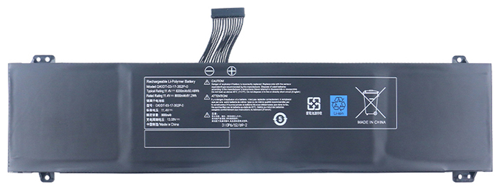 Datorbatteri Ersättning för SCHENKER XMG-Fusion-15-XFU15L19-Series Datorbatteri Ersättning för SCHENKER XMG-Fusion-15-XFU15L19-Series